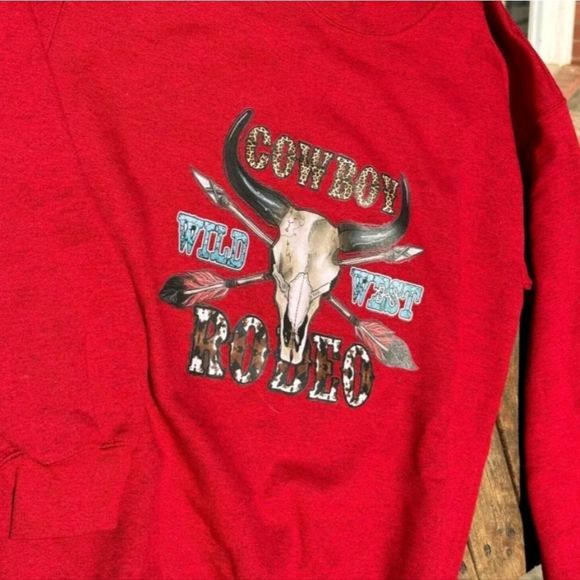 Cowboy Rodeo Sweatshirt - Picture 2 of 2